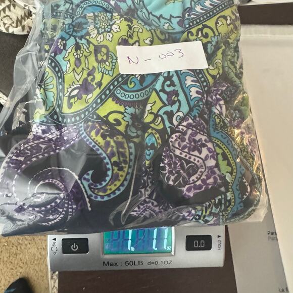 Avenue Maxi Dress 18/20 Paisley Print Sleeveless V-Neck Stretch Boho Summer - Picture 12 of 12